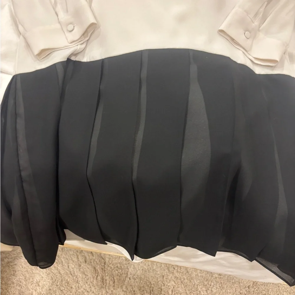 3.1 Phillip Lim for Target White and Black Dress Size Large - Picture 9 of 11